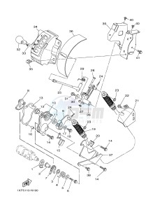 YXM700ES YXM700PSE VIKING EPS SPECIAL EDITION (1XP7) drawing SHIFT SHAFT