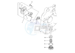 YP MAJESTY 250 drawing OIL PUMP