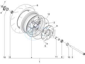 storm 50 drawing Front wheel