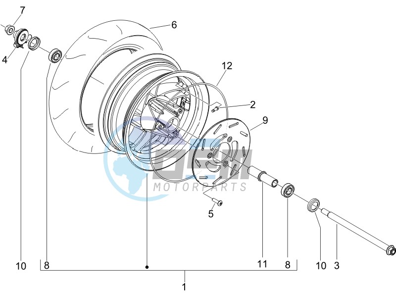 Front wheel