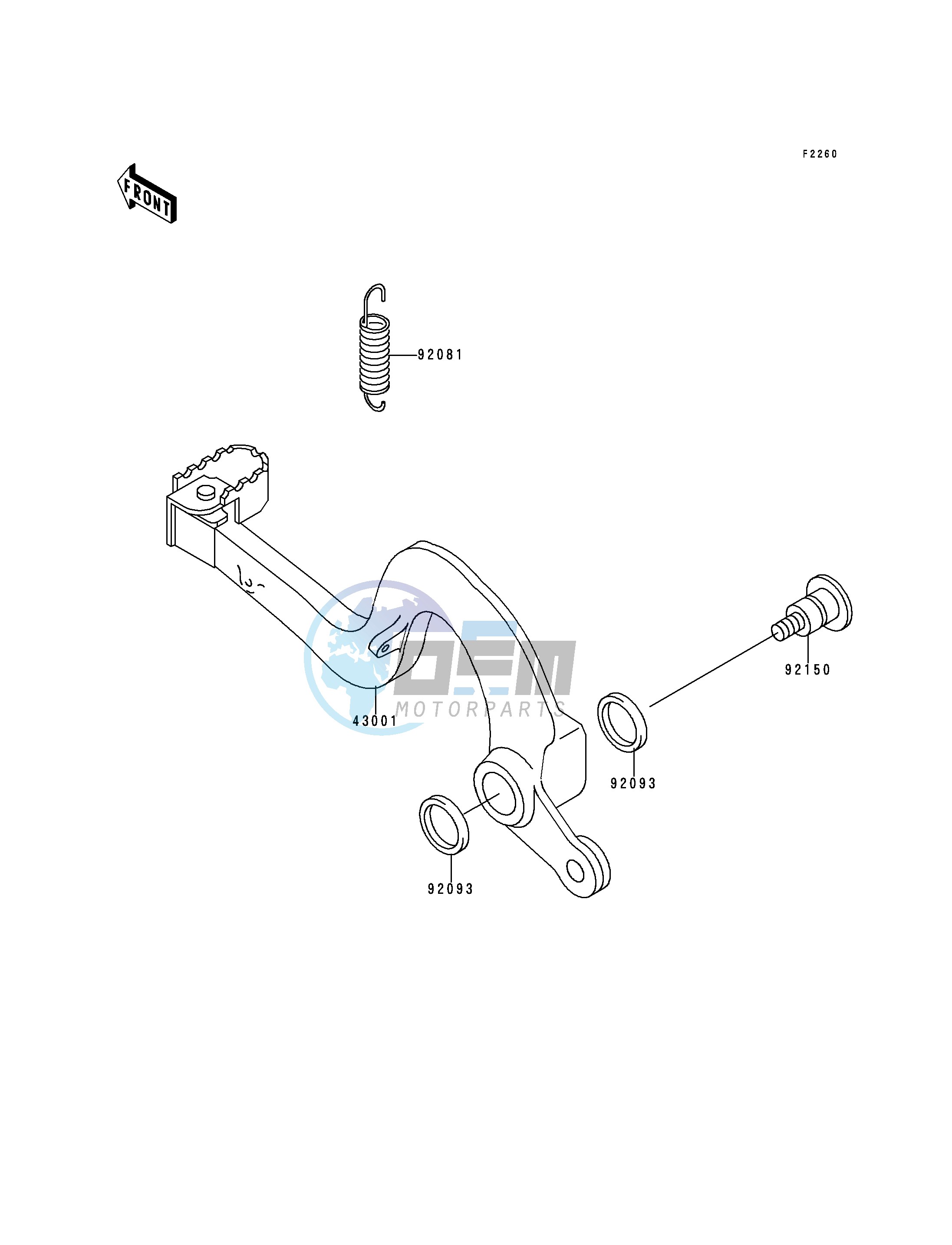 BRAKE PEDAL