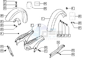 STANDARD_25-45kmh_K8-L0 50 K8-L0 drawing Mudguards-shields