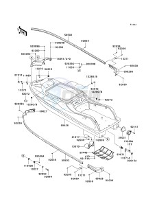 JS 800 A [800 SX-R] (A6F-A9F) A7F drawing HULL