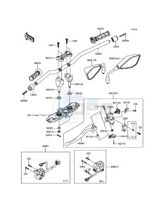 Z800_ABS ZR800BEF FR GB XX (EU ME A(FRICA) drawing Handlebar