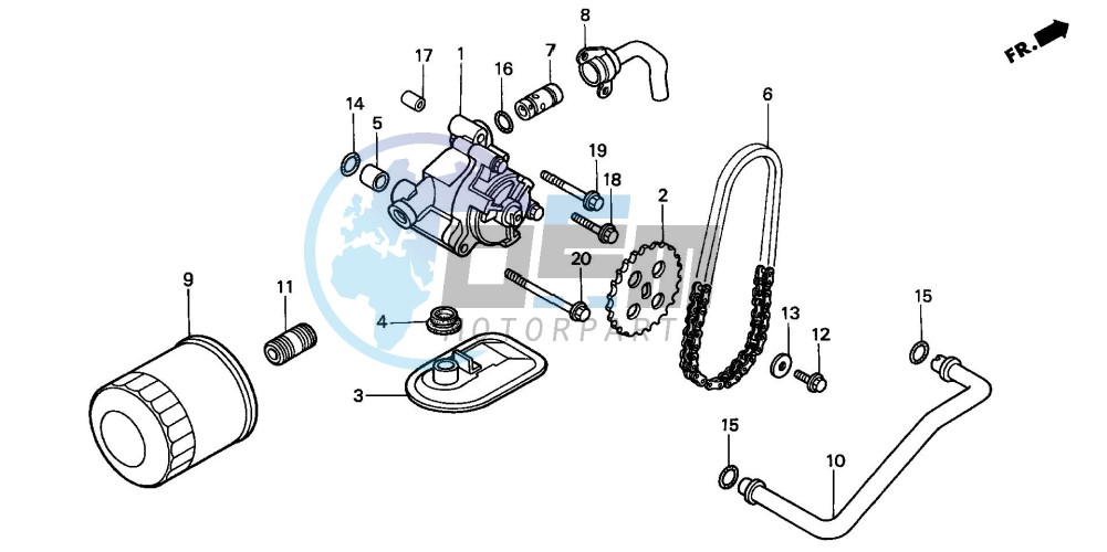 OIL FILTER/OIL PUMP