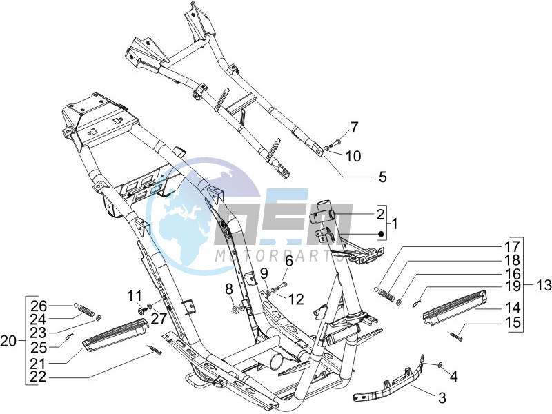 Frame bodywork