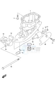 DF 140A drawing Drive Shaft Housing