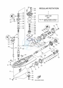 F200CETX drawing PROPELLER-HOUSING-AND-TRANSMISSION-1