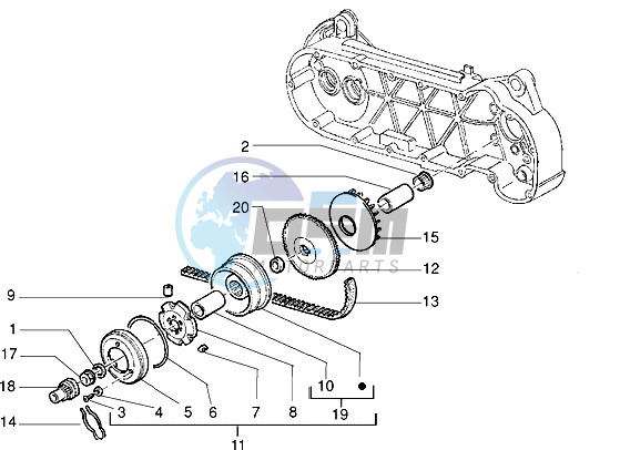 Driving pulley