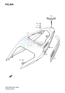 GSX-R750 (E2) drawing FRAME COVER (MODEL K5)