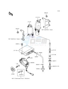 ZG 1200 B [VOYAGER XII] (B10-B14) [VOYAGER XII] drawing IGNITION SYSTEM