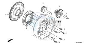 CB1300S9 Australia - (U / BCT MME TWO) drawing STARTING CLUTCH