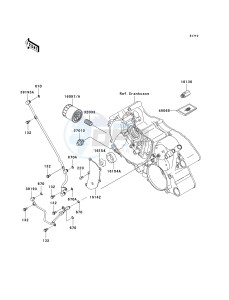 KVF 360 C [PRAIRIE 360 4X4 HARDWOODS GREEN HD] (C6F-C9F) C7F drawing OIL PUMP_OIL FILTER