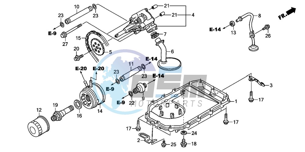 OIL PUMP/OIL PAN