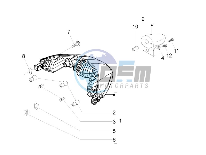 Tail light - Turn signal lamps