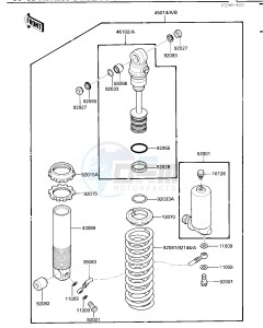 KDX 200 C [KDX200] (C1-C3) [KDX200] drawing SHOCK ABSORBER-- S- -