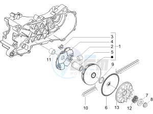 Runner 50 Pure Jet Race (CH) CH drawing Driving pulley