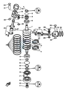 L250AETO drawing CRANKSHAFT--PISTON