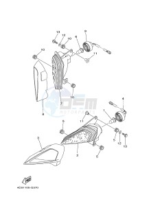 YFM250R RAPTOR 250 (33B7) drawing HEADLIGHT