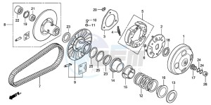 SH300R drawing DRIVEN FACE