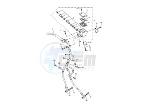 FZ6 FAZER 600 drawing FRONT MASTER CYLINDER