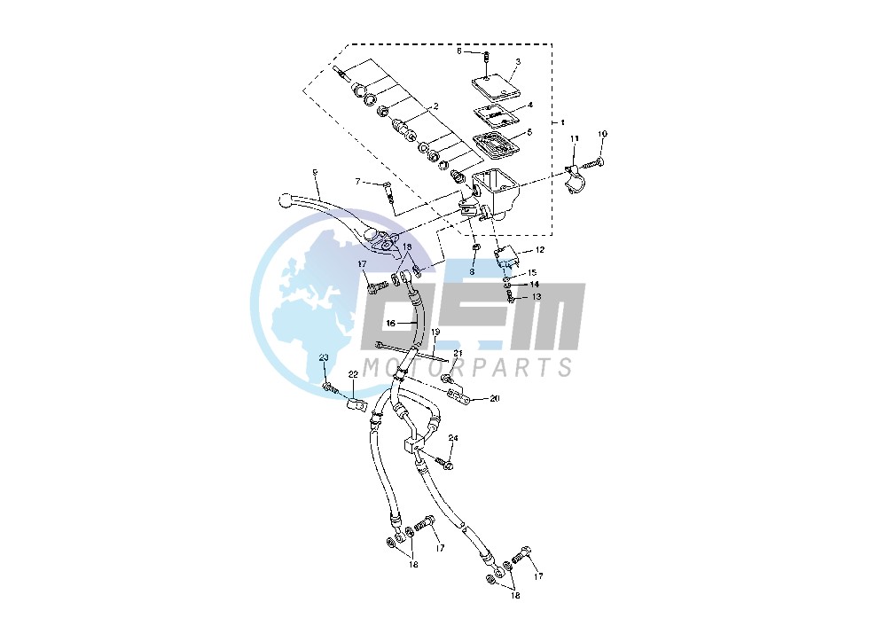 FRONT MASTER CYLINDER