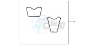 CBR1000RR9 France - (F / MME) drawing KIT WHEEL STICKER