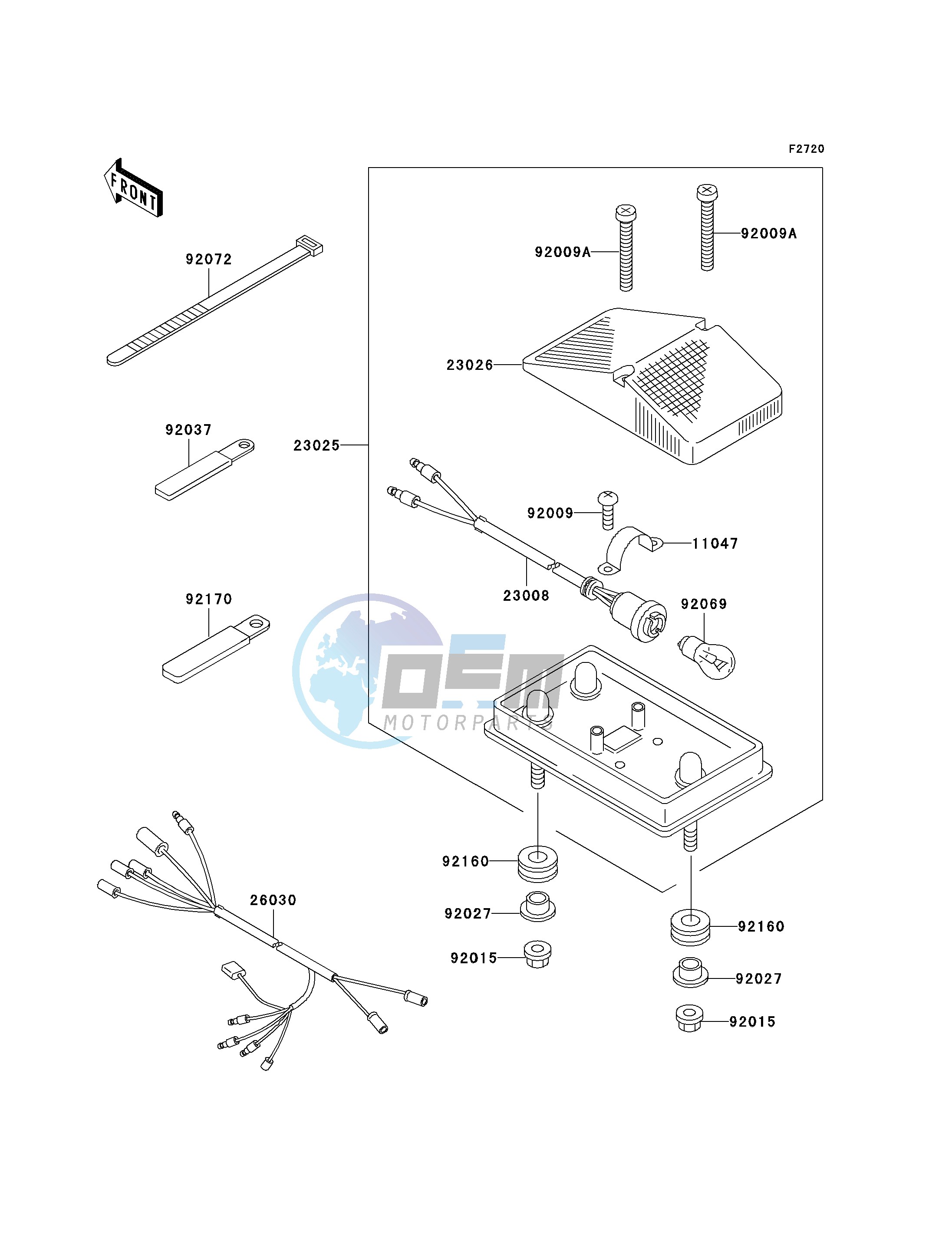 TAILLIGHT-- S- -