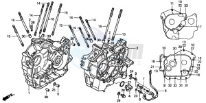 VT1100C2 drawing CRANKCASE