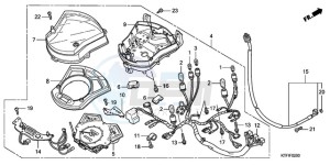 SH1259 France - (F / CMF) drawing METER