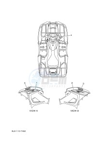 YFM450FWB YFM45KDXJ KODIAK 450 (BJ53) drawing GRAPHICS