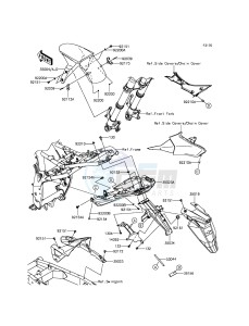 Z800 ZR800AFF FR GB XX (EU ME A(FRICA) drawing Fenders