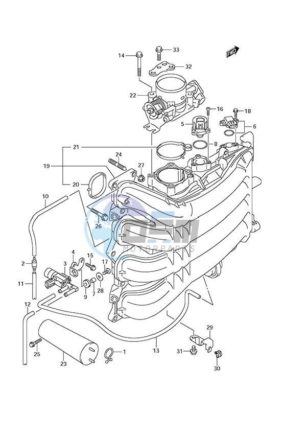 Intake Manifold/Throttle Body