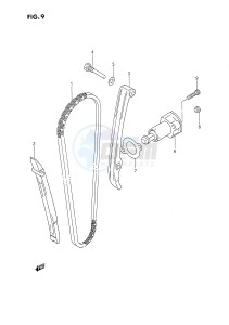 DR650 (E4) drawing CAM CHAIN