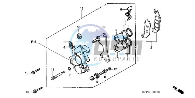 FRONT BRAKE CALIPER