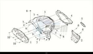 MAXSYM TL 508 (TL50W2-EU) (M2) drawing SPEEDOMETER / MAXSYM TL 508 (TL50W2-EU) (M2)