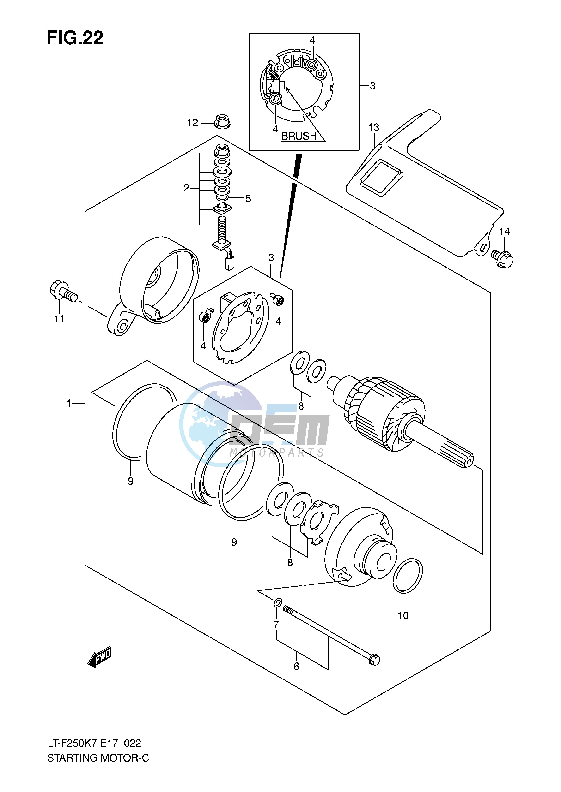 STARTING MOTOR