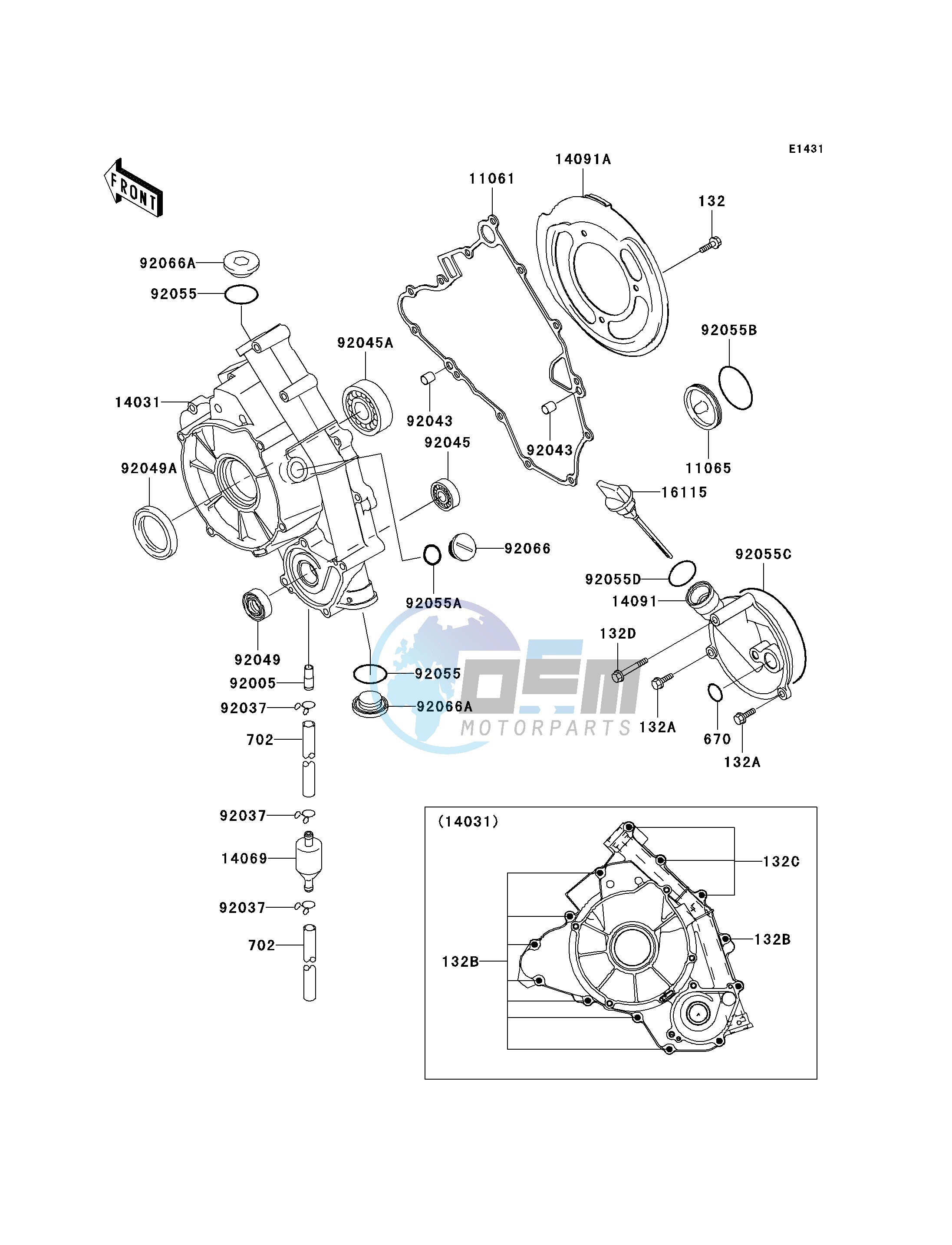 ENGINE COVER-- S- -