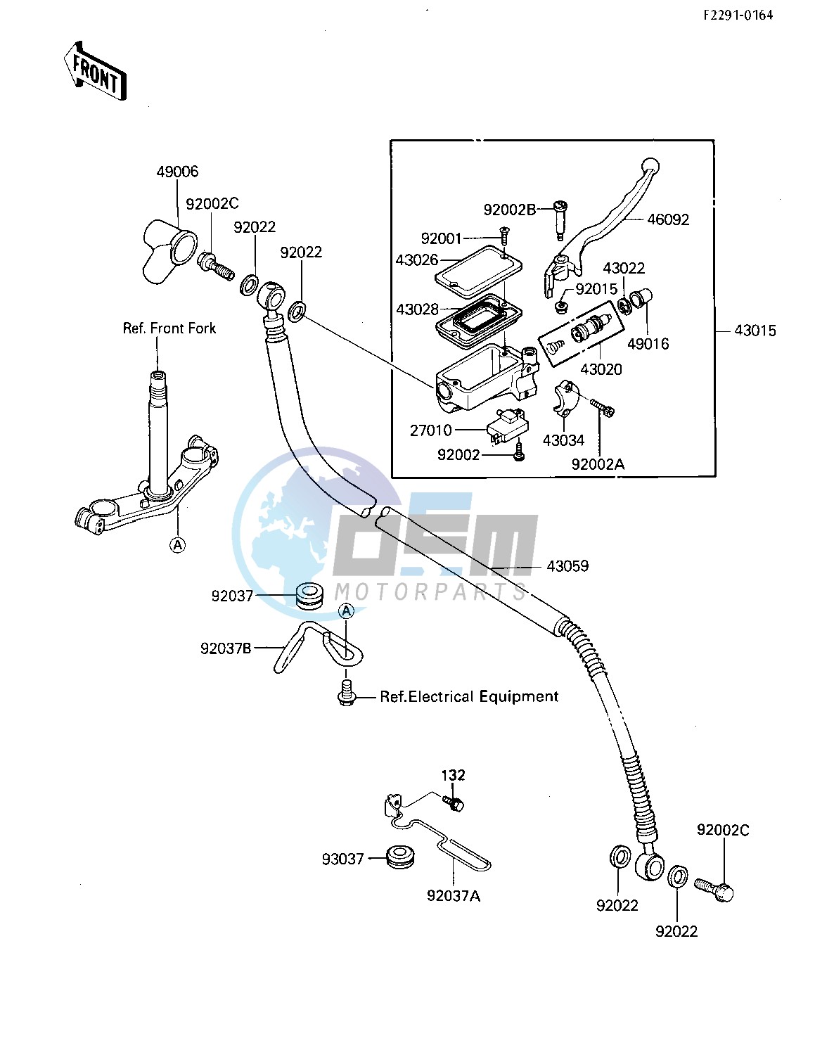 FRONT MASTER CYLINDER