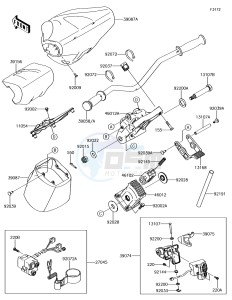 JET_SKI_ULTRA_310X JT1500LFF EU drawing Handlebar