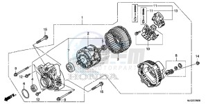 GL1800BG GOLDWING - F6B UK - (E) drawing GENERATOR