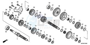 NT700VB drawing TRANSMISSION