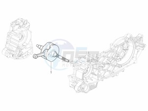 Beverly 350 4T ST ie ABS E4 300 (EMEA) drawing Crankshaft