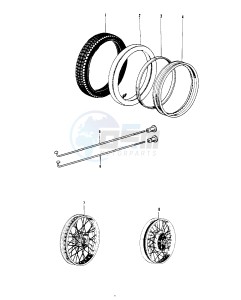 G4 TR (D-E) 100 drawing WHEELS_TIRES -- 74-75- -