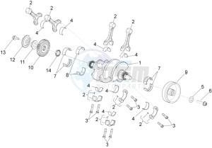 RSV4 1100 RACING FACTORY E4 ABS (EMEA-GSO) drawing Drive shaft