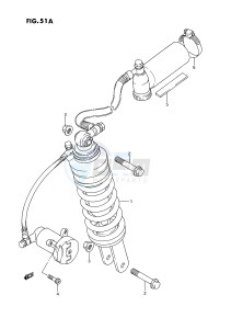 GSX1100 (E2) drawing REAR SHOCK ABSORBER (MODEL K L M N P R)