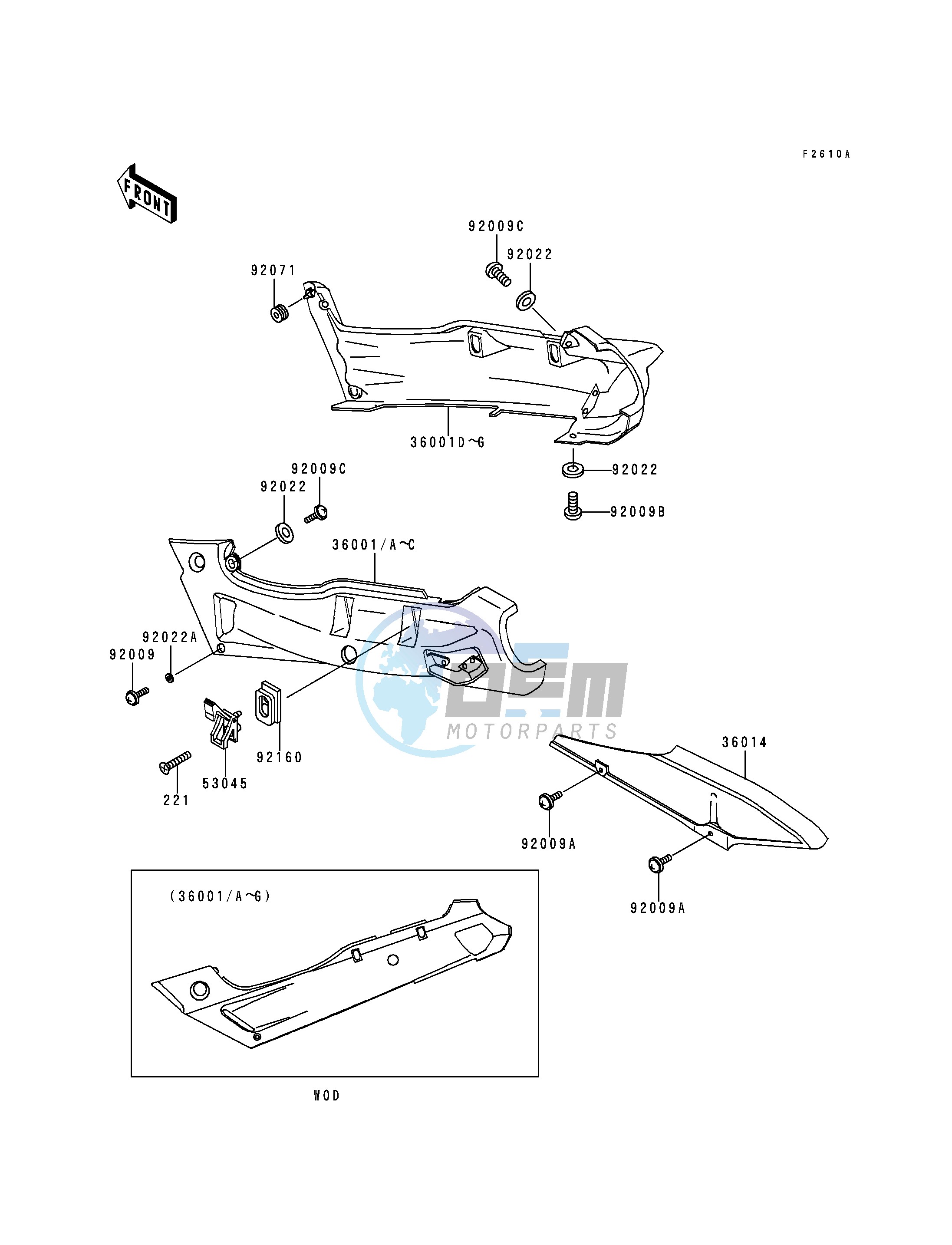 SIDE COVERS_CHAIN COVER -- ZX600-E5- -