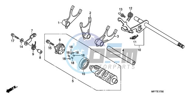 GEARSHIFT DRUM