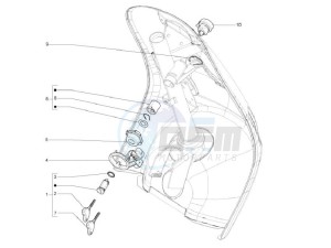 LX 150 4T E3 Vietnam drawing Locks