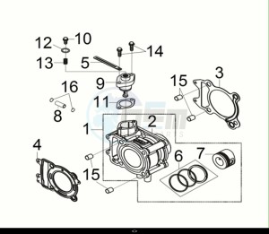 JOYMAX Z+ 125 (LW12W2-EU) (E5) (M1) drawing CYLINDER SET